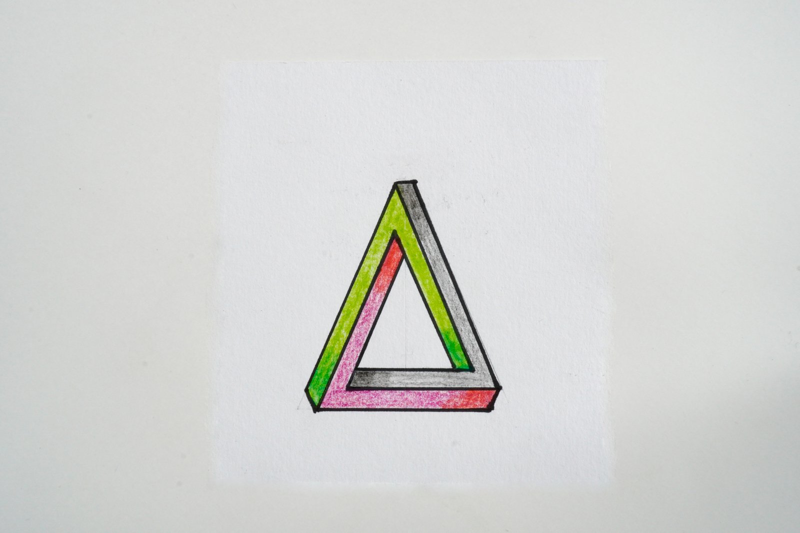 Een onmogelijke figuur tekenen